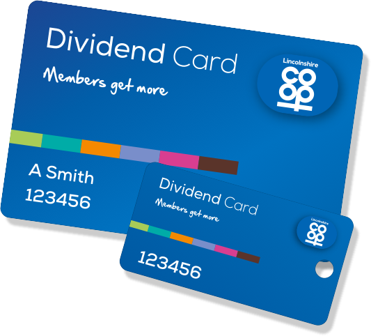dividend card example image